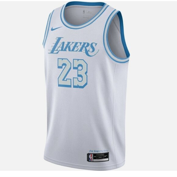 Authentic Lebron James #23 Los Angeles Lakers Nike Jersey Lore Series No 44 - Picture 2 of 10
